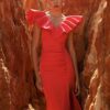Vestido Hivar Coral