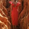 Vestido Hivar Coral