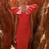 Vestido Hivar Coral