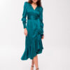 Vestido midi Bogart Green