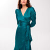 Vestido midi Bogart Green